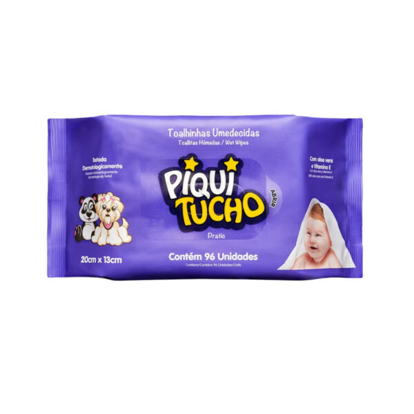 Piquitucho Toalhitas Hig. Plasticas 96Un