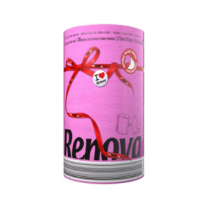 Renova Rolo Cozinha Red Label Rosa 1Un