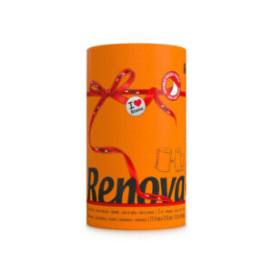 Renova Rolo Cozinha Red Label Laranja 1Un