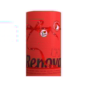 Renova Rolo Cozinha Red Label Verm. 1Un