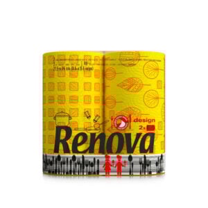 Renova Rolo de Cozinha Design Colors 2Un