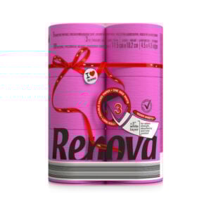 Renova Papel Hig. R.Label Maxi Fucsia 6Un