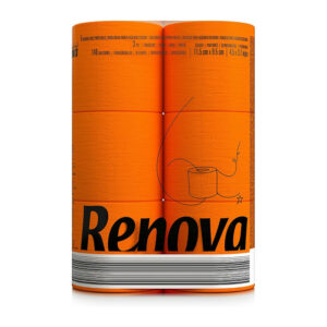 Renova Papel Hig. R.Label Maxi Orange 6rl Un