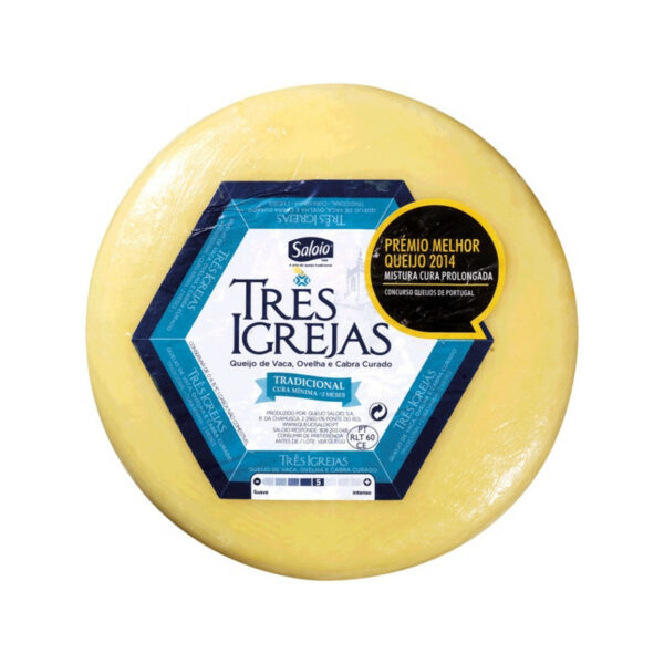 Saloio Queijo Tres Igrejas Tradicional 450g