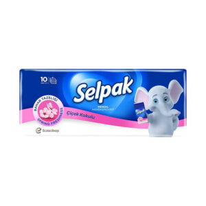 Selpak lenco Bolso Flower 10Un