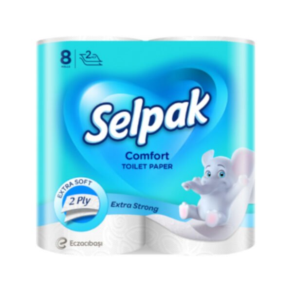 Selpak Papel Higenico Comfort 2F 8Un