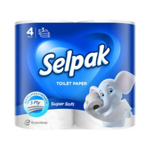 Selpak Papel Higenico Sup.Soft 3F 4Un