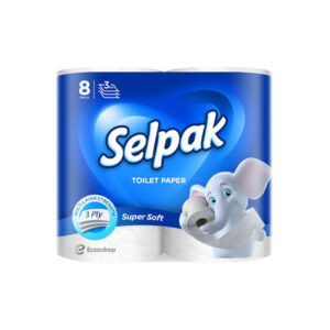 Selpak Papel Higenico Sup.Soft 3F 8Un