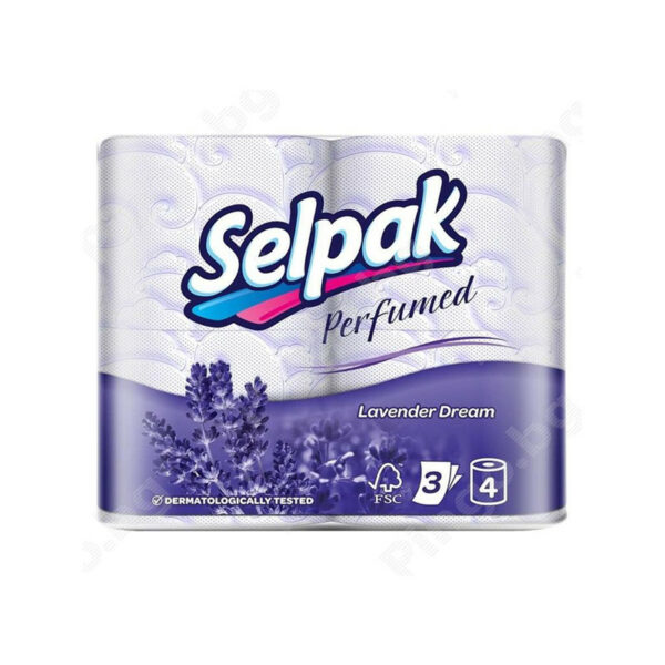 Selpak Papel Higenico Lavander  3F 4Un