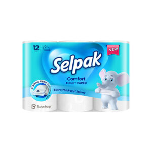 Selpak Papel Higenico Comfort 2F 12Un