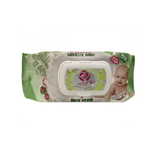 Setablu Wipes Aloe Vera 72Un