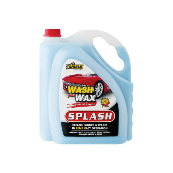 Shield Shampoo Wash Wax Splash 5L