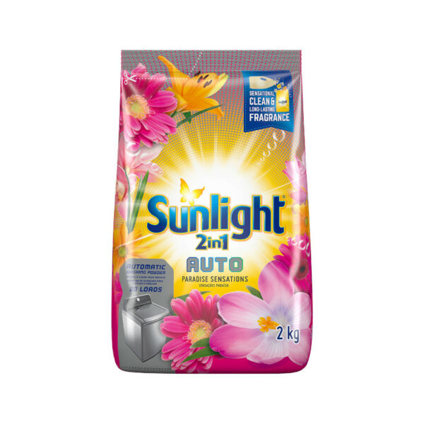 Sunlight Detergente Paradise Sensations Auto 2Kg