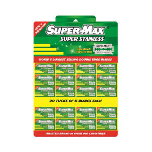 SuperMax Laminas de Barbear Green AA74 5Un