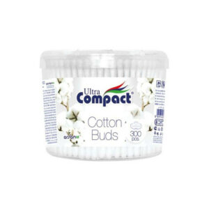 Ultra Compact Cotton Buds 300 Un