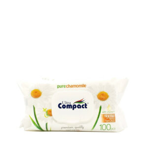 Ultra Compact Wipes Baby Chamomile 100Un