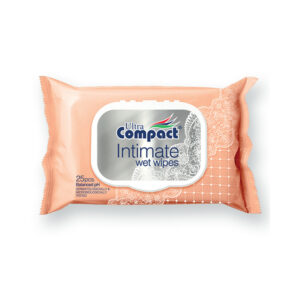 Ultra Compact Wipes Intimate 25Un