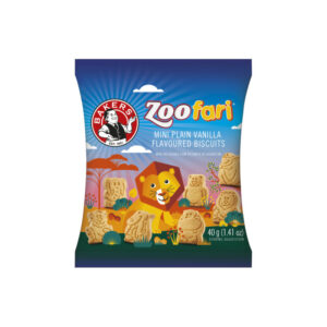 Bakers Bol. Zoofari Vanilla Mini40g