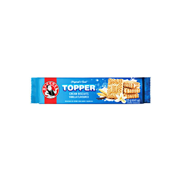 Bakers Bol. Topper Vanilla 125g