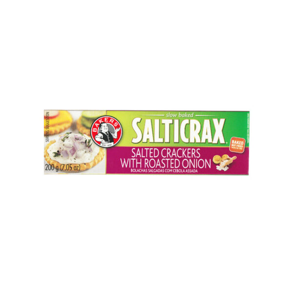 Bakers Bol. Salticrax c/Sal e Cebola 200g