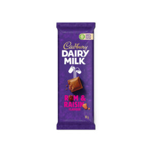 Cadbury Chocolate Dairy Milk Rum Raisin 80g