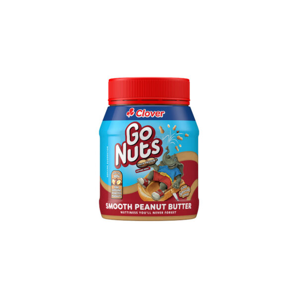 Clover Manteiga de Amendoim Go Nuts 400g