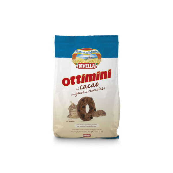 Divella Bisc. Ottimini Al Cacao 400g