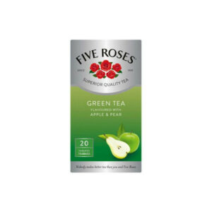 Five Roses Cha Verde Maca/Pera (20 Saq.) 30g