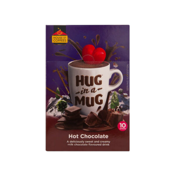 House/Coffees Cafe Po Hot Chocolate 10x25g Un