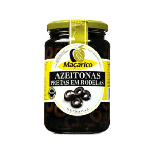 Macarico Azeitona Preta Oxi. Rodelas 345g
