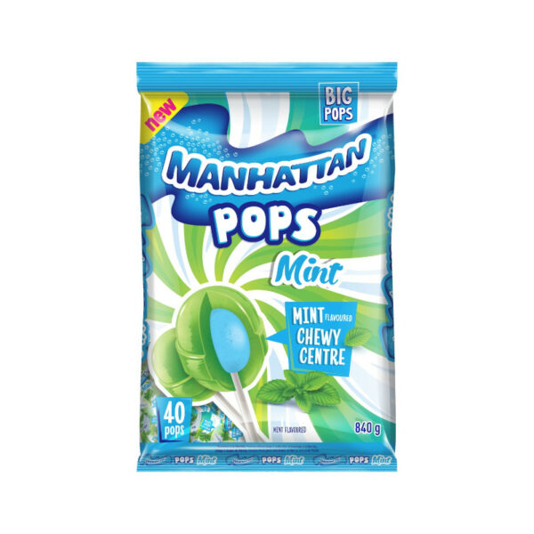 Manhattan Doces Menta 840g