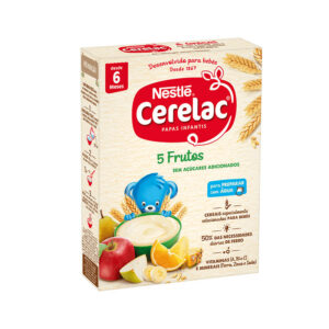 Nestle Cerelac de 5 Frutos 250g