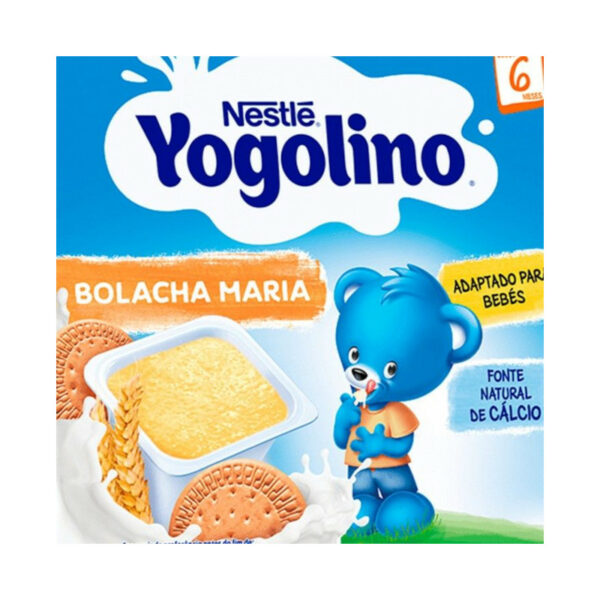 Nestle Yogolino Bolacha Maria (4Un) 400g