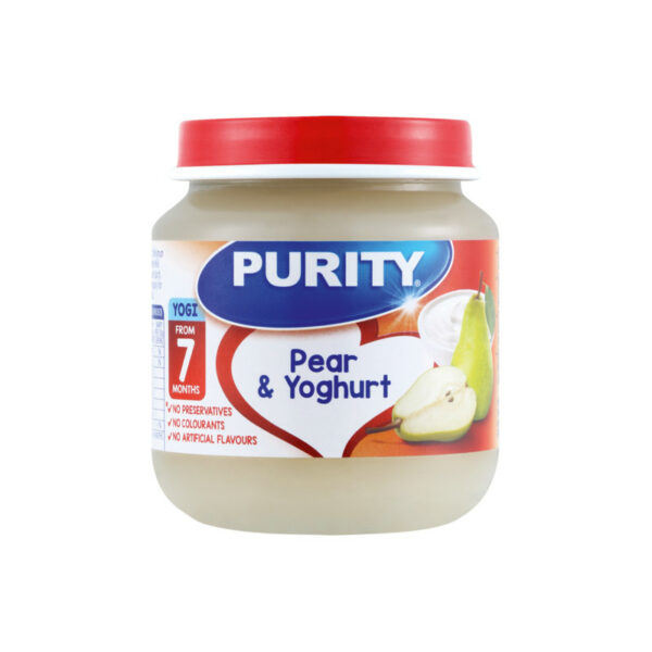 Purity Comida p/Bebes Pera & Iogurte 125ml