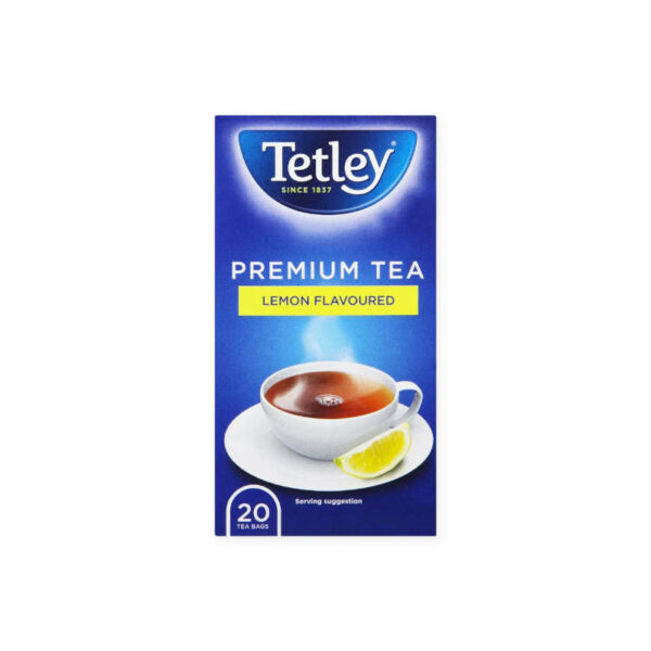 Tetley Cha  Premium Preto & Limao  20S Un