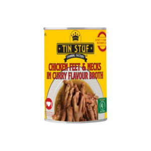 Tin Stuf Chicken feet & Necks in Curry 200g