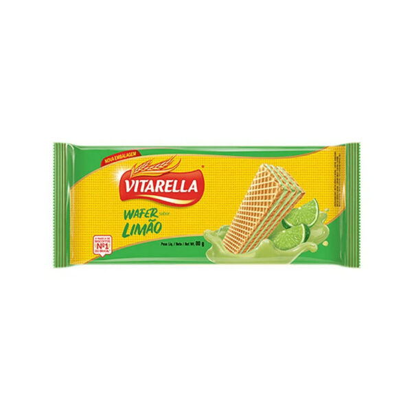 Vitarella Bol. Wafers Limao 80g