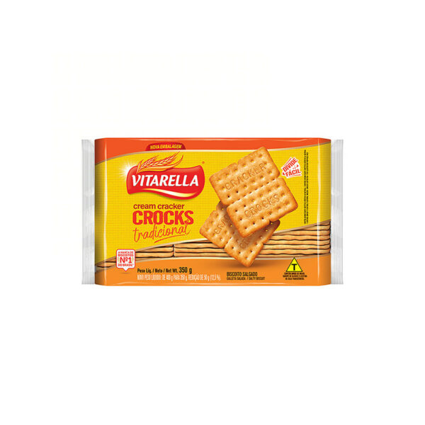 Vitarella Bol. Cream Crackers Crocks 350g