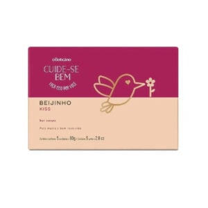 Cuide-se bem Beijinho sabonete em barra 80g