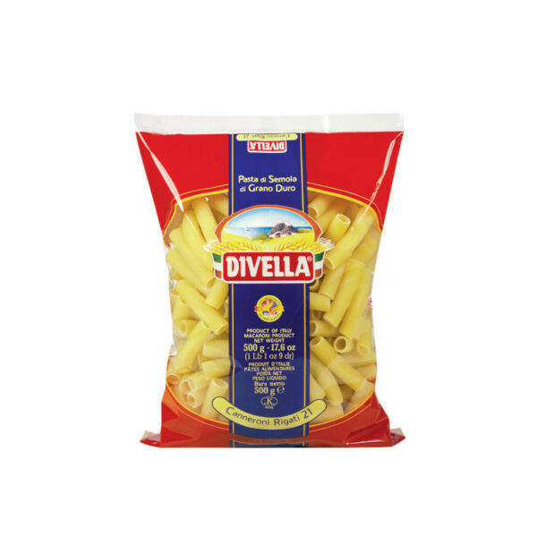 Divella Massa Canneroni Rigati (21) 500g