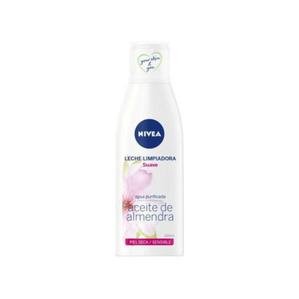 Nivea - Leite de Limpeza  suave - Agua purificada 200ml
