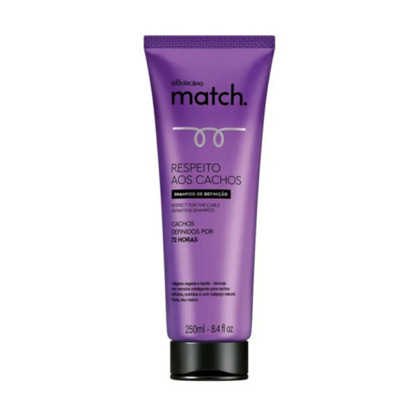 MATCH Shampoo RESPEITO AOS CACHOS 250ml