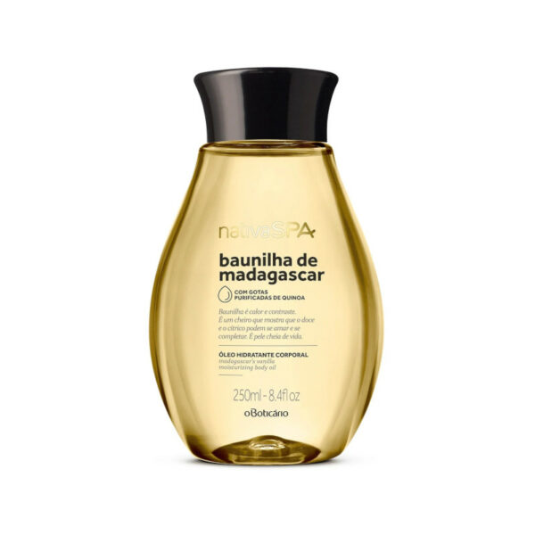 NATIVA SPA Oleo Hidratante Corporal BAUNILHA DE MADAGASCAR 200ml