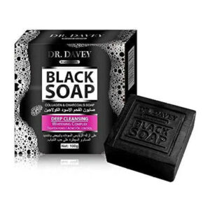 Dr.Rashel Black Soap - Collagen & Charcoals soap 100g