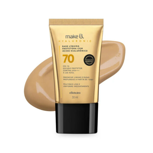 MAKE B Base Liquida Proteina Hyaluronic FPS 70 COR 40 30ml