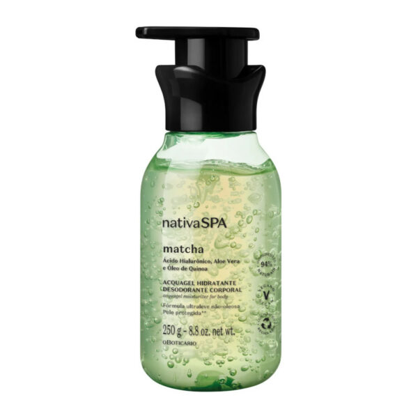 NATIVA SPA GEL Desodorante Hidratante Corporal MATCHA 250g