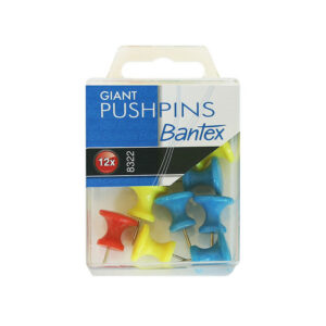 ALFINETE DE MAPA BANTEX GIGANTE 1X12 ref 8322