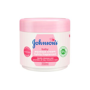 Johnsons Baby Aqueos Cream 350ml Lightly Flagranced