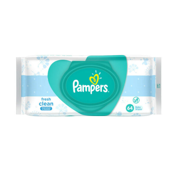 Wipes Pampers Com Tampa (64 Wipes)