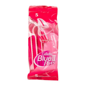 Gillette Blue II Plus Rosa 5un